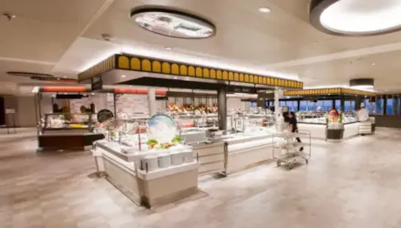 BUFFET RESTAURANT IN 360 GRADEN